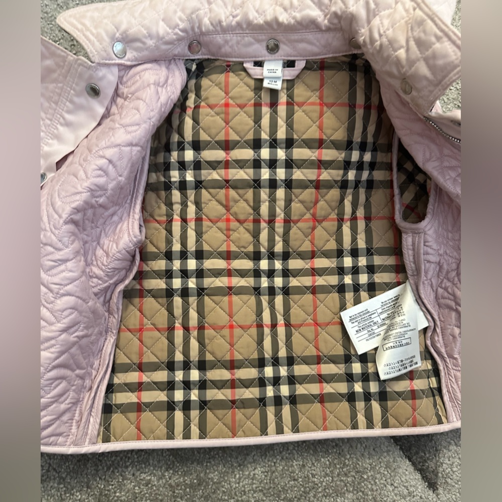 Babygirl Burberry Quilted Jacket